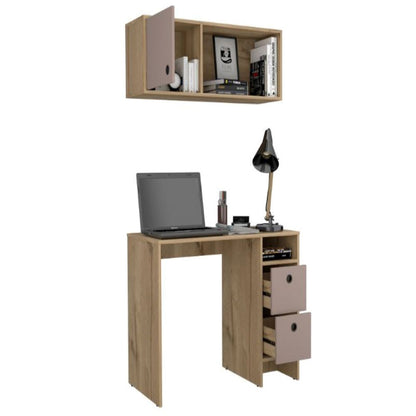 Office Set Budest, Two Drawers, Wall Cabinet, Single Door Cabinet,