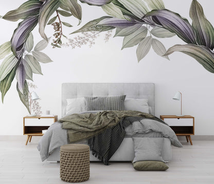 Banana Leaves Wall Mural