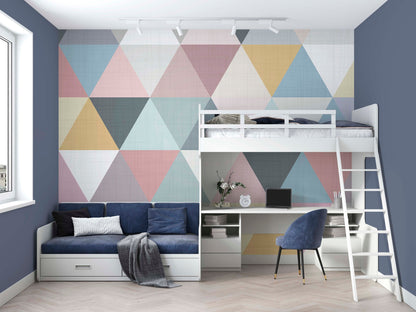 Triangle Abstract wallmural